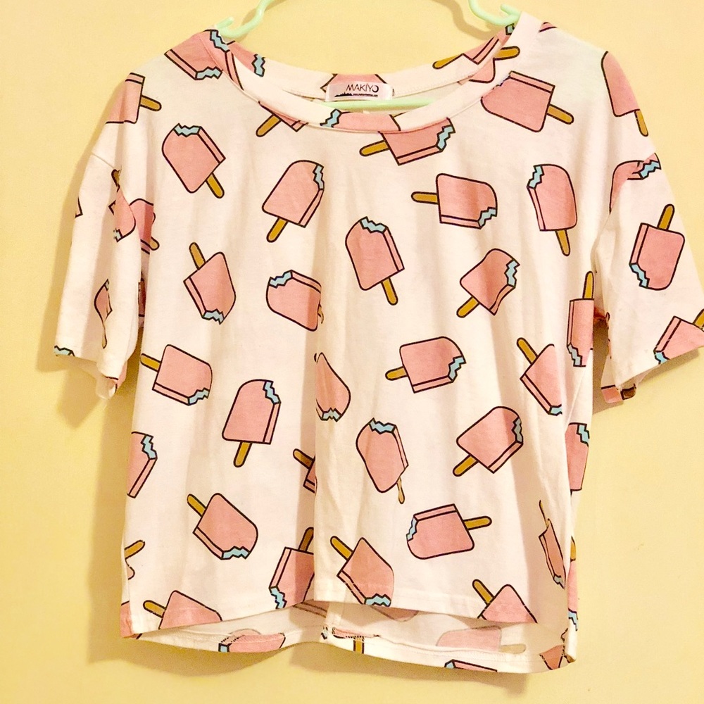 “I Scream for Cute Summer Tops” Top